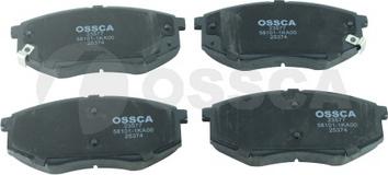 OSSCA 23577 - Тормозные колодки, дисковые, комплект autodif.ru