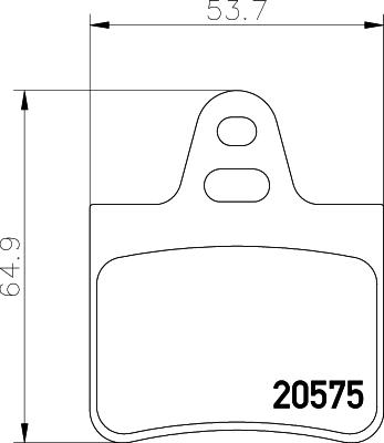 Pagid T0150 - Тормозные колодки, дисковые, комплект autodif.ru