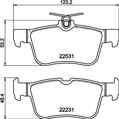 Pagid T2929 - Тормозные колодки, дисковые, комплект autodif.ru