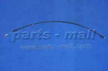 Parts-Mall PTB-299 - PTB299PMC_трос капота!\ Kia Rio 05> autodif.ru