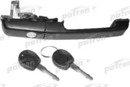 Patron P20-0003R - Ручка двери передняя правая (с замком и ключом) VW: PASSAT 88-93 autodif.ru