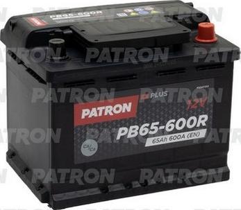 Patron PB65-600R - Стартерная аккумуляторная батарея, АКБ autodif.ru
