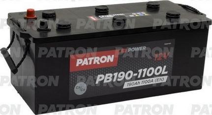 Patron PB190-1100L - Стартерная аккумуляторная батарея, АКБ autodif.ru