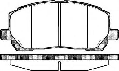 Maxgear 19-3140 - Тормозные колодки, дисковые, комплект autodif.ru