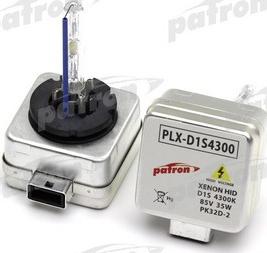 Patron PLX-D1S4300 - Лампа накаливания, основная фара autodif.ru