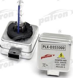 Patron PLX-D3S5000 - Лампа накаливания, фара дальнего света autodif.ru