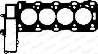 Payen AB5670 - Прокладка, головка цилиндра autodif.ru