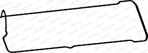 Payen JM5304 - Прокладка, крышка головки цилиндра autodif.ru