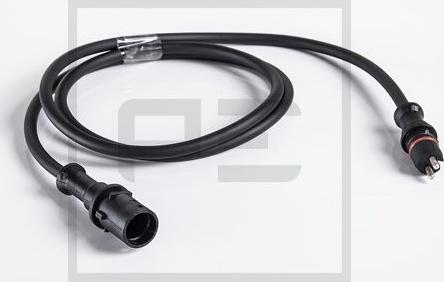 PE Automotive 086.454-00A - ABS pipe front/rear L/R (length: 800mm, 2 pin, ABS sensor wire extension) autodif.ru