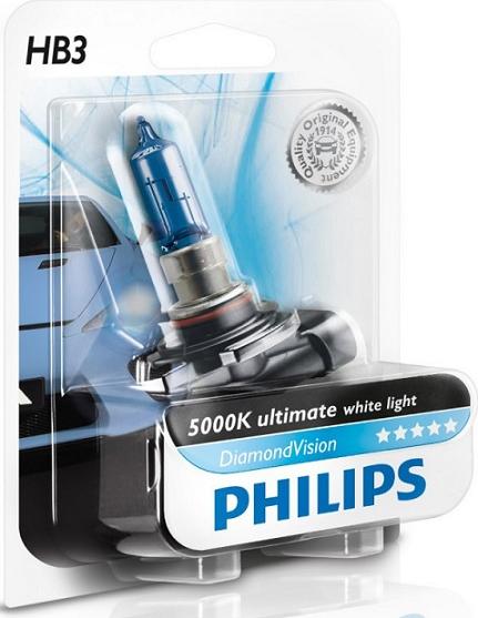 PHILIPS 9005DVB1 - Лампа накаливания, противотуманная фара autodif.ru