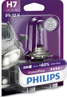 PHILIPS 12972VPB1 - Лампа накаливания, фара дальнего света autodif.ru