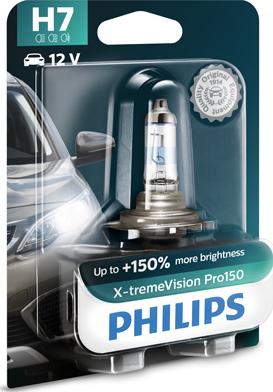 PHILIPS 12972XVPB1 - Лампа накаливания, фара дальнего света autodif.ru