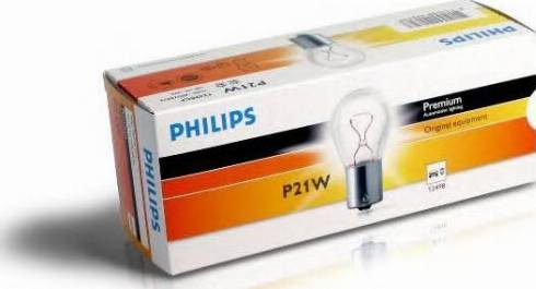 PHILIPS 12498 - Лампа накаливания, фара дневного освещения autodif.ru