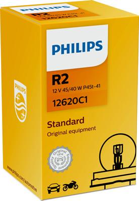 PHILIPS 12620C1 - Лампа 12V R2 45 - 40 W autodif.ru