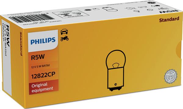 PHILIPS 12822CP - Лампа накаливания, фонарь указателя поворота autodif.ru