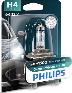 PHILIPS 12342XVPB1 - Лампа накаливания, фара дальнего света autodif.ru