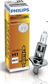 PHILIPS 12258PRC1 - Лампа галогенная H1 12V 55W PREMIUM (На 30% больше света на дороге) autodif.ru
