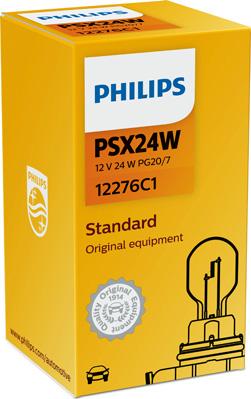 PHILIPS 12276C1 - Лампа автомобильная PSX24W 12V-24W (PG20/7) HiPerVision (Philips) autodif.ru