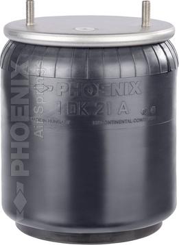 Phoenix 1 DK 21 A-4 - Рессора пневматическая со стаканом, (2 шп.+возд. / 2 отв.) пластиковый стакан autodif.ru