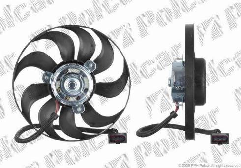 Polcar 954123U1 - Вентилятор, охлаждение двигателя autodif.ru