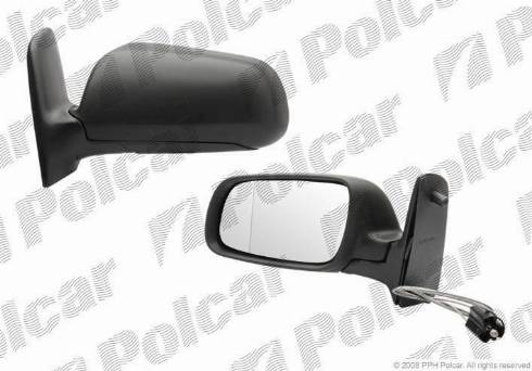 Polcar 955051-M - Наружное зеркало autodif.ru