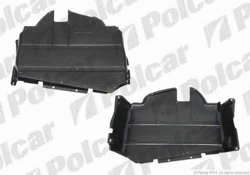 Polcar 9550346Q - Защита двигателя / поддона двигателя autodif.ru