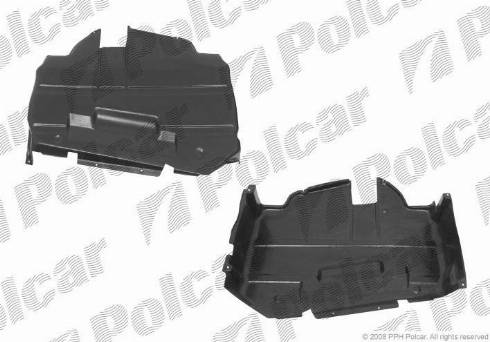 Polcar 955034-6 - Изоляция моторного отделения autodif.ru