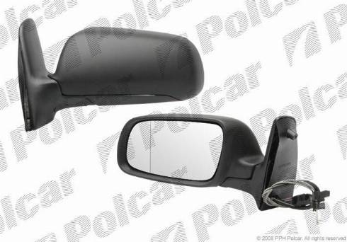 Polcar 9551511M - Наружное зеркало autodif.ru