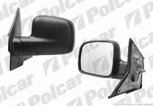 Polcar 956851-M - Наружное зеркало autodif.ru