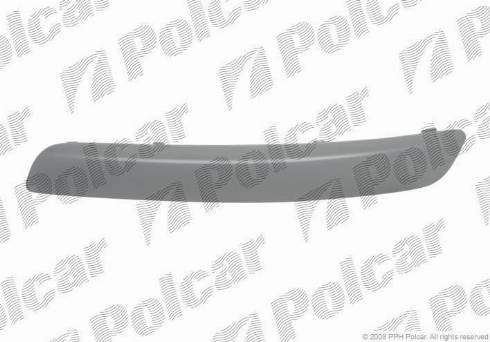 Polcar 95130716 - Облицовка - защитная накладка, бампер autodif.ru