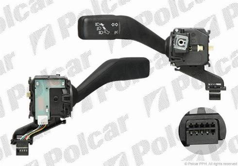 Polcar 9513PZS2 - Выключатель на рулевой колонке autodif.ru