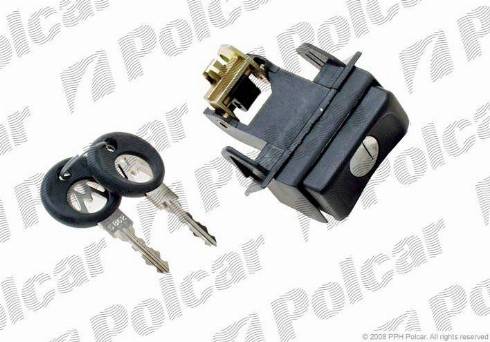 Polcar 9534Z-15 - Кнопка замка крышки багажника VW Golf II (с ключами) autodif.ru