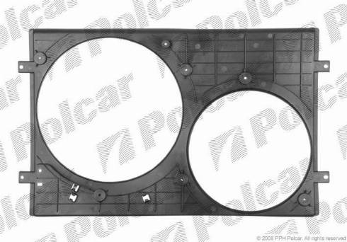 Polcar 952523-1 - Вентилятор, охлаждение двигателя autodif.ru