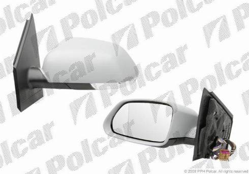Polcar 9527515M - Наружное зеркало autodif.ru