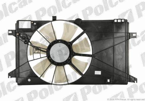 Polcar 455023W1 - Вентилятор, охлаждение двигателя autodif.ru