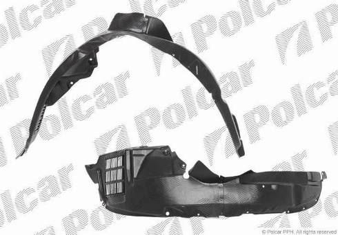 Polcar 4047FP-1 - Обшивка, колесная ниша autodif.ru