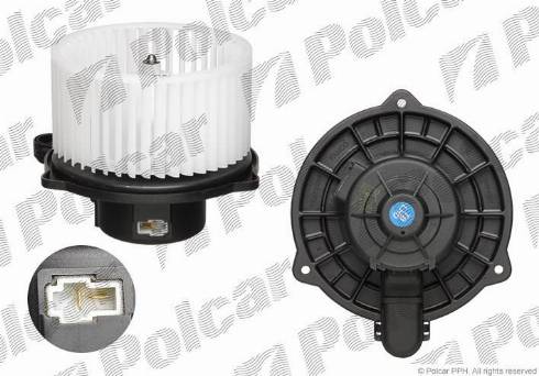 Polcar 4007NU2X - Вентилятор салона autodif.ru