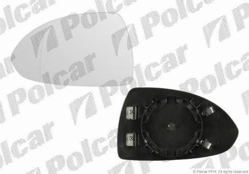 Polcar 5558546M - Вклад зеркала внешнего левый autodif.ru