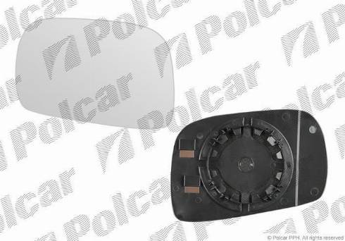 Polcar 5503545M - Вклад зеркала внешнего левый autodif.ru