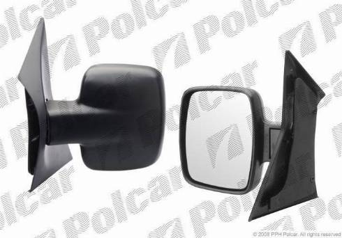 Polcar 501252-E - Наружное зеркало autodif.ru
