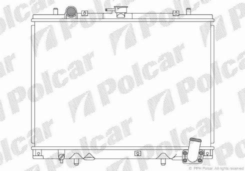 Polcar 527708-1 - Датчик, температура охлаждающей жидкости autodif.ru
