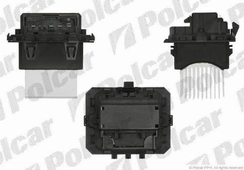 Polcar 5712KST-2 - Дополнительный резистор, вентилятор кондиционера autodif.ru