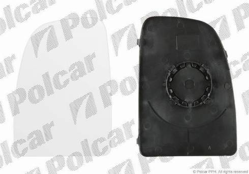 Polcar 5770555M - Вклад зеркала внешнего правый autodif.ru