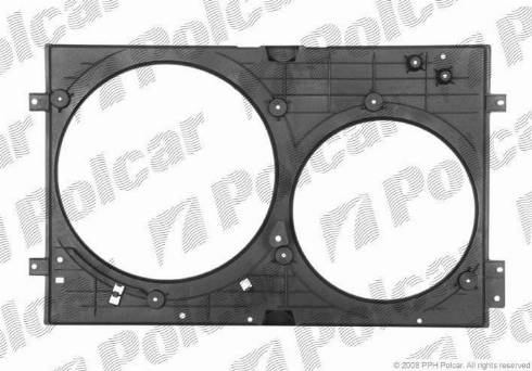 Polcar 692023 - Кожух вентилятора autodif.ru