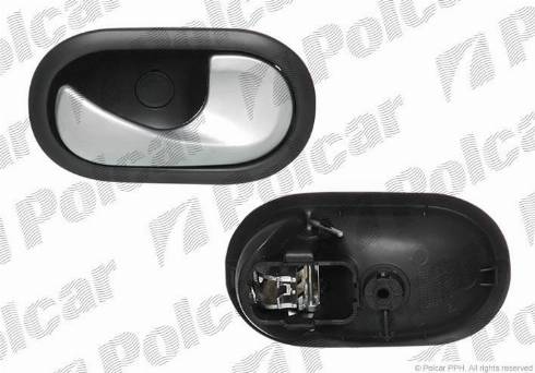 Polcar 6055ZW42C - Ручка двери, детали autodif.ru