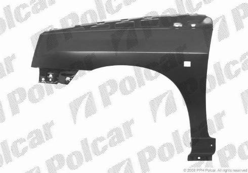 Polcar 600602 - Крыло переднее правый autodif.ru