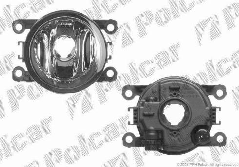 Polcar 601229-V - CITROEN XSARA PICASSO (N68) 10.99 - 09.10 :Фара противотуманная передняя (левая=правая, тип лампы=Н1 autodif.ru