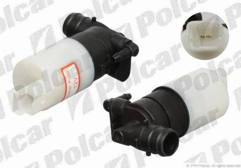 Polcar 6012PS-1 - Водяной насос, система очистки окон autodif.ru
