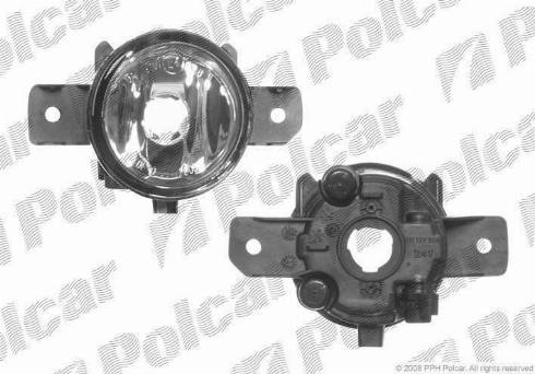 Polcar 603729-E - Задний противотуманный фонарь autodif.ru