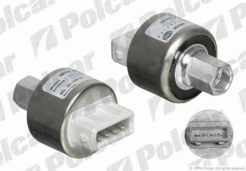 Polcar 6ZL351028041 - Пневматический выключатель, кондиционер autodif.ru